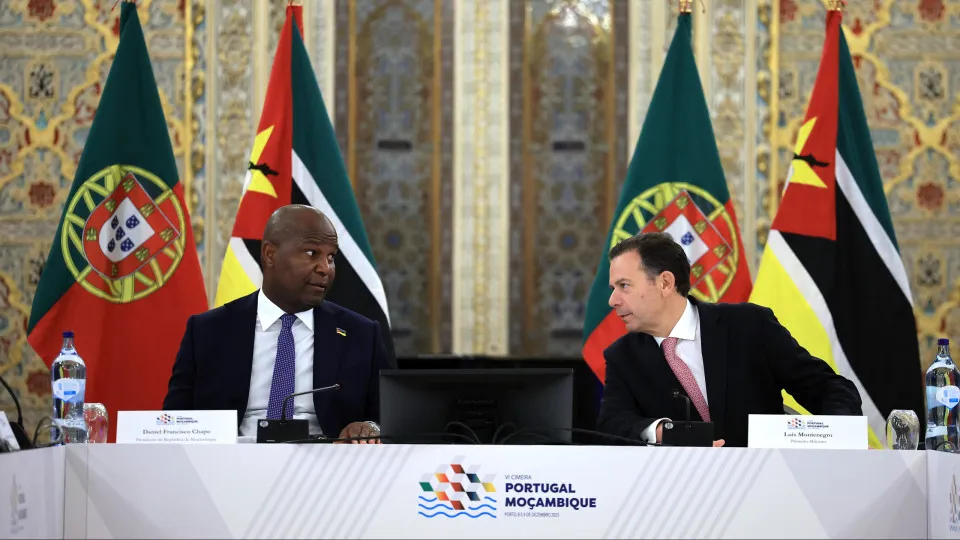 Montenegro announces a credit line of 500 million for Mozambique