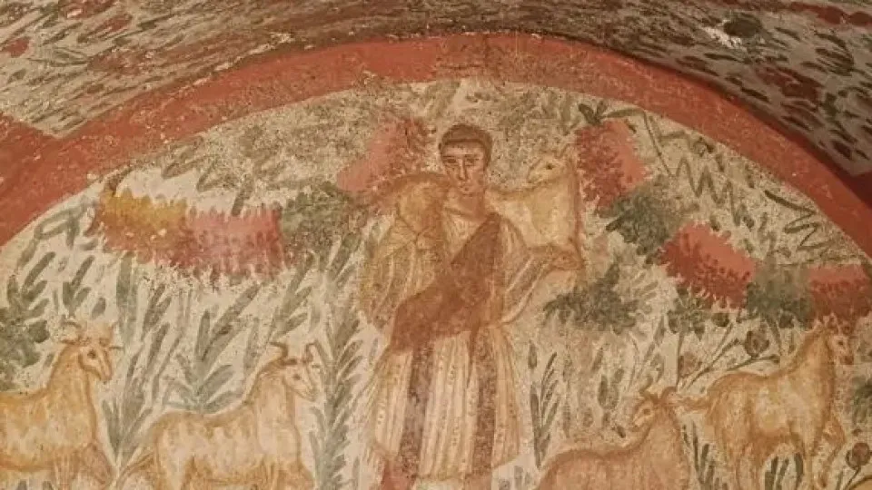 Rare fresco of Jesus discovered in Turkish city visited by the Pope
