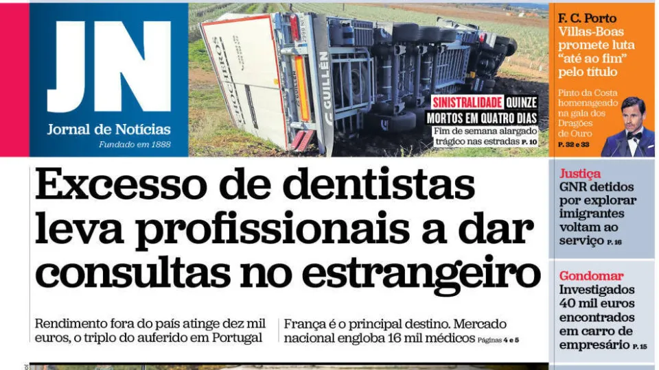 Today in the news: Excess of dentists; Record deficit in the SNS?