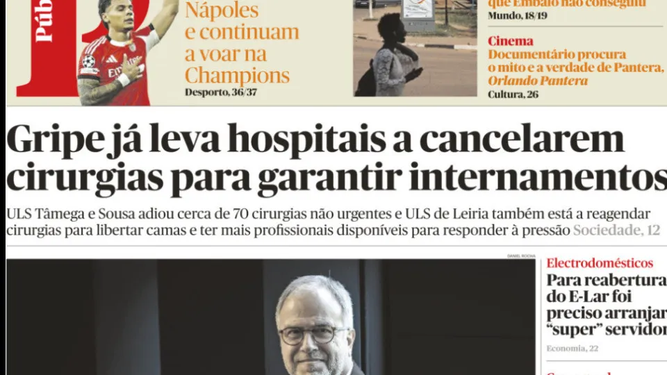 Today in the news: Flu cancels surgeries; Hides 200 million from the Tax Office