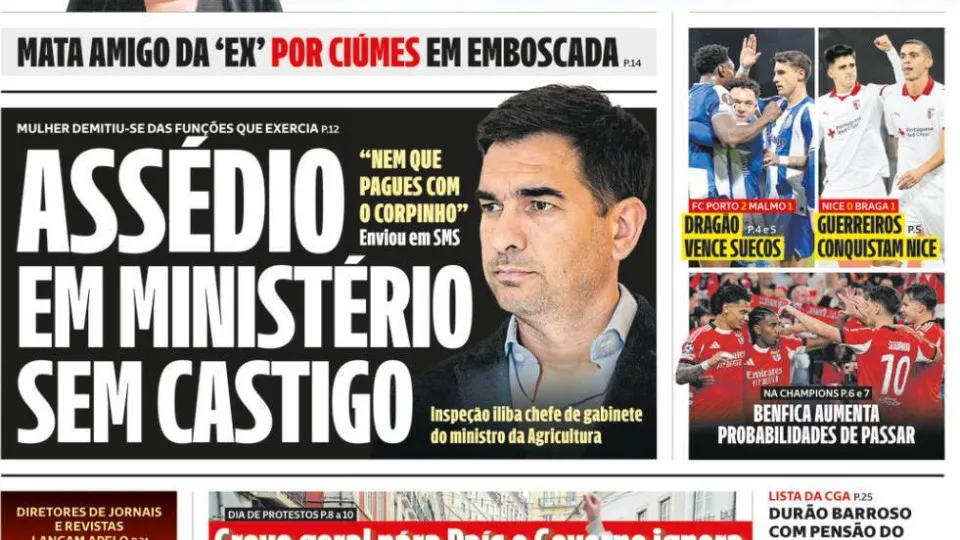 Today in the news: Harassment in Ministry goes unpunished; Millions for Defense