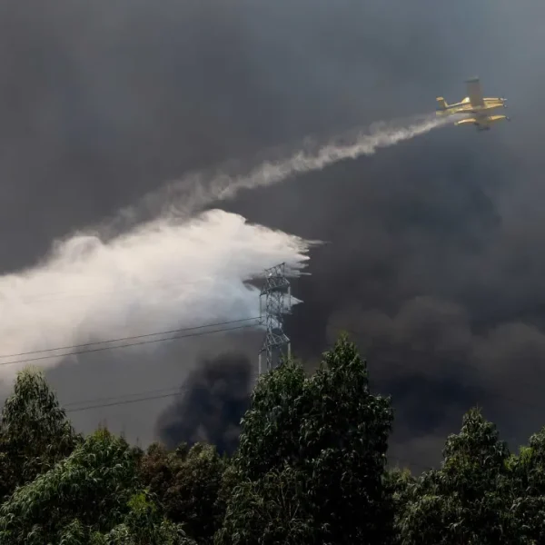 Almost 1,600 personnel were mobilized by 5:30 PM to fight 80 fires.
