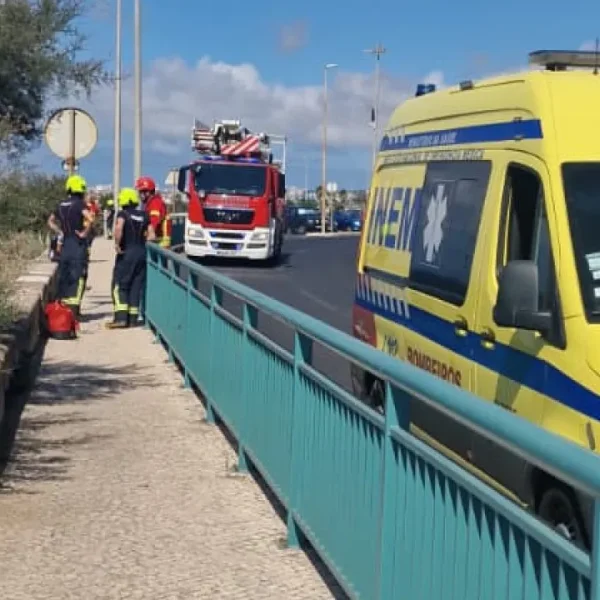 Cyclist falls from a cliff on Parede beach and is in serious condition