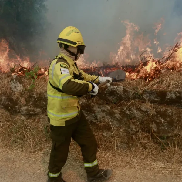 Fire burns intensely in Sabrosa and approaches villages