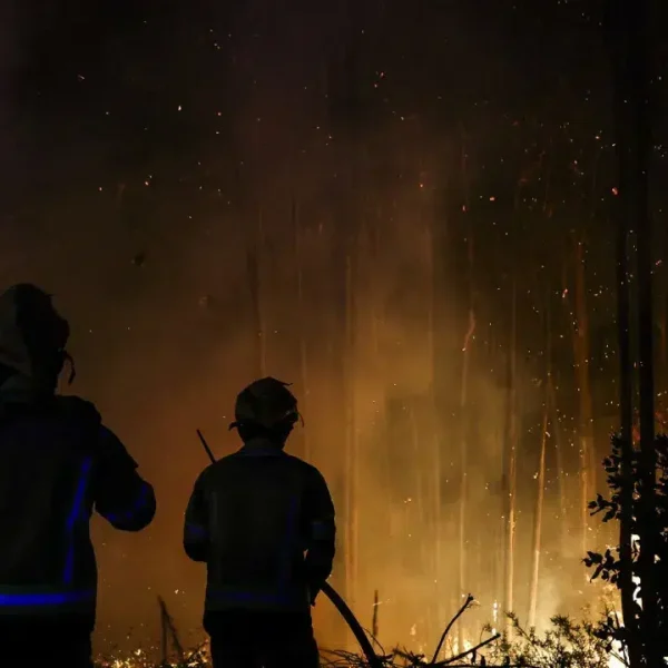 Five air resources reinforce the fight in Vila Real and Mondim de Basto